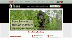 Desktop Screenshot of faunafoundation.org